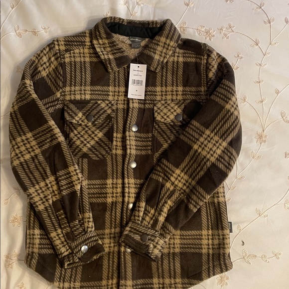 Eddie Bauer Boys Fleece Jacket/Shaket  Size 8 - Picture 1 of 4